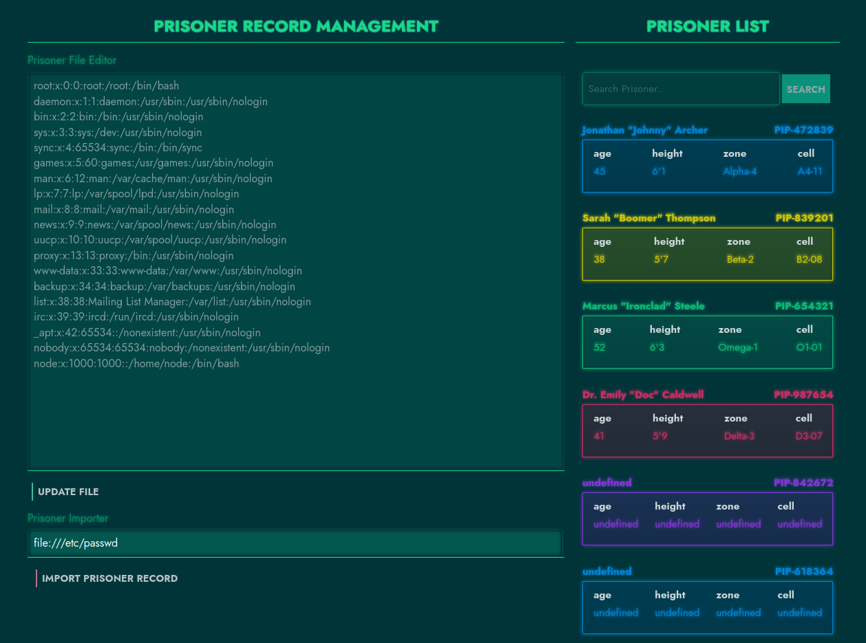 SSRF to LFR with File protocol